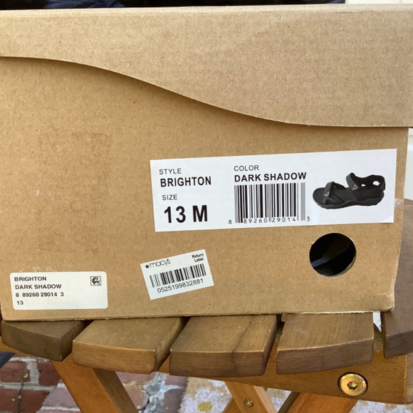 Weatherproof Vintage Men’s Brighton Adjustable Sandals Gray SZ 13 - Picture 16 of 16